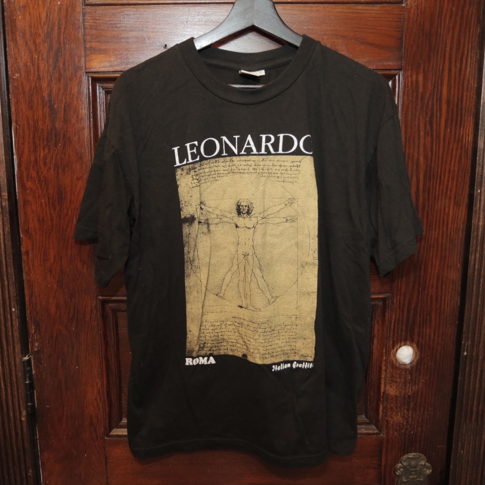 Vintage 90s Leonardo Da Vinci Shirt